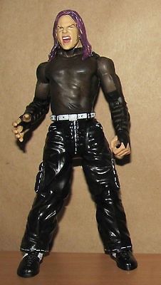 JEFF HARDY jakks wwe rare WRESTLING FIGURE wwf BROWN SHIRT TEAM XTREME