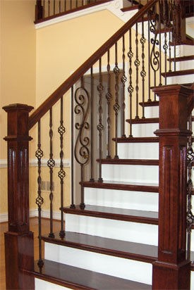 Iron Balusters Ribbon Series Silver Vein 43 