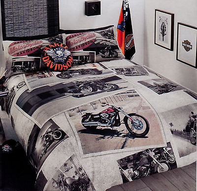 harley davidson queen bedding in Bedding