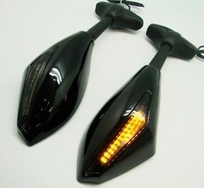   Signals Integrated Mirrors for Kawasaki Ninja 250R 500 EX ZX6R ZX7 ZX9