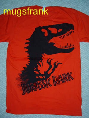 New Jurassic Park Movie Dinosaur Silhouette T Shirt