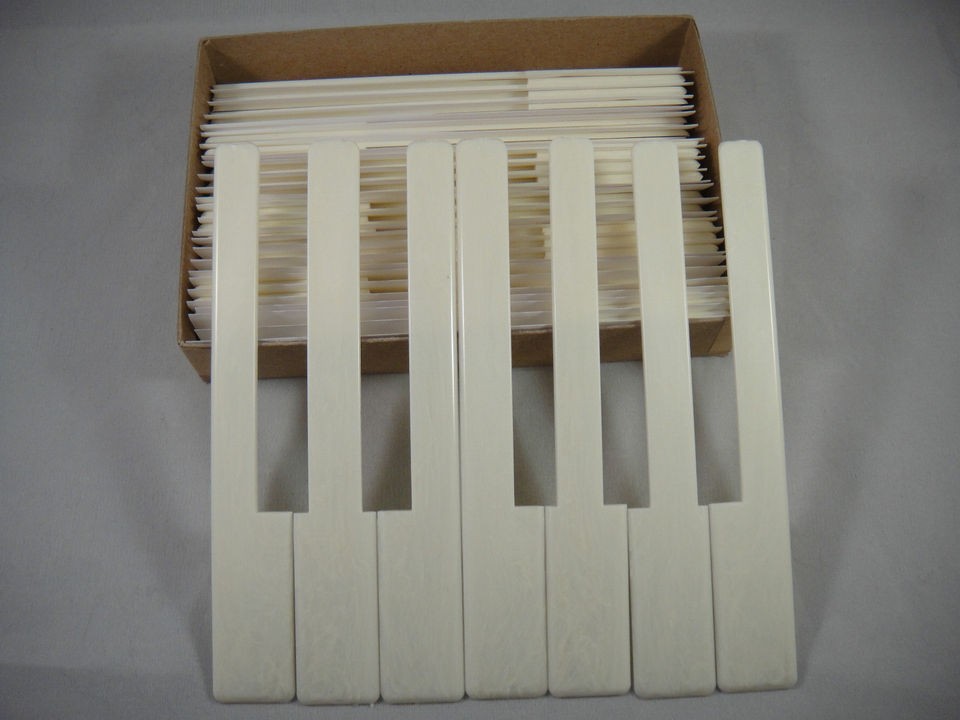 Piano Repair Parts SIMULATED IVORY KEYTOPS Ivories Keys