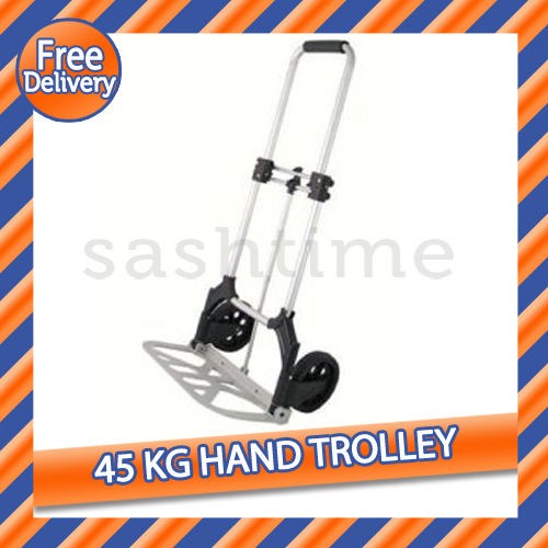 NEW FOLDING ALUMINIUM TROLLEY CART HAND SACK TRUCK 45KG