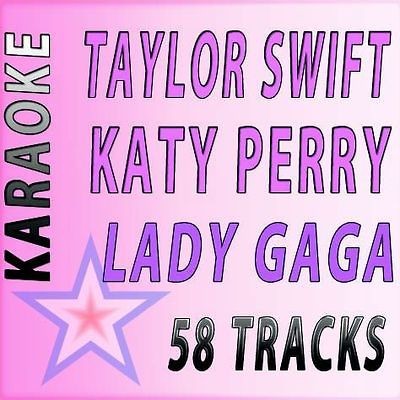 KARAOKE CD+G QUIK HITZ TAYLOR SWIFT, KATY PERRY & LADY GAGA, FREE 