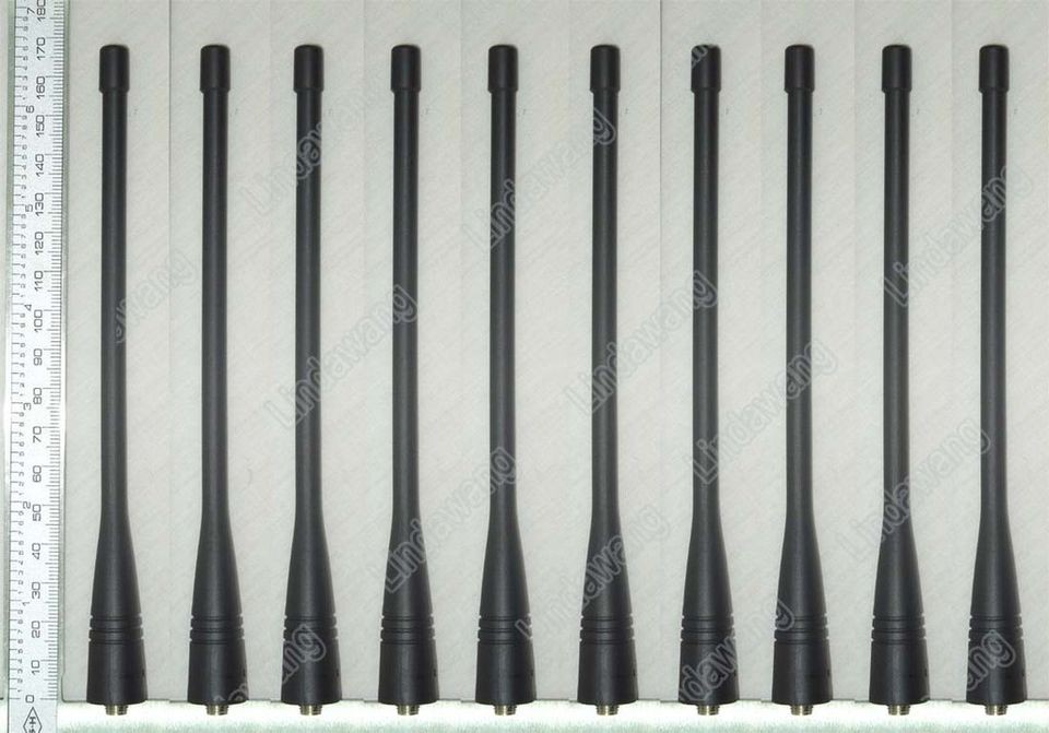 10x UHF Antenna for Kenwood Two Way Radios Walkie Talkies 6.7 Inch