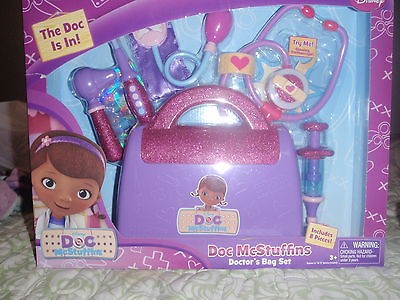 DOC MCSTUFFINS ~ Disney~ * Doctors Bag Set * Very Very Hard to 