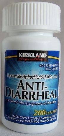Kirkland Anti Diarrheal Loperamide 2mg 1x 200 Caplets Free Worldwide 