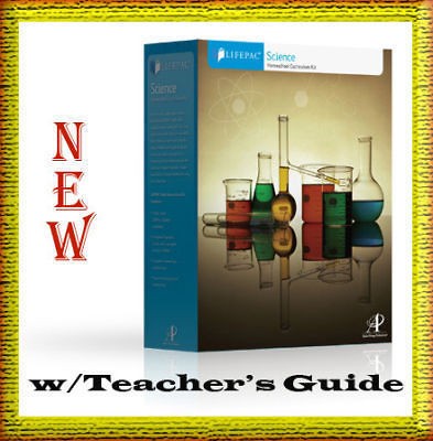 NEW LIFEPAC 8TH GRADE SCIENCE BOX SET, ALPHA OMEGA 8