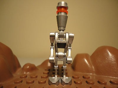 Lego Star Wars SILVER IG 88 Minifig Slave 1 Assassin Droid 6209