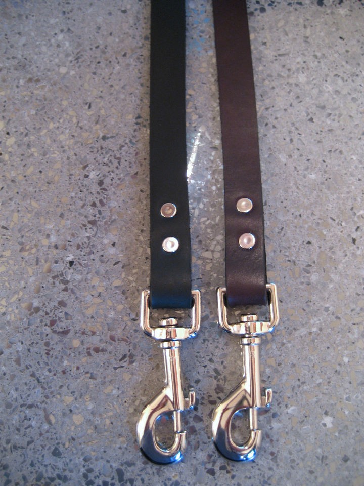 Dog Leash / Traffic Leads 3/4 Wide Leather 12, 18, 2, 3, 4, 5 