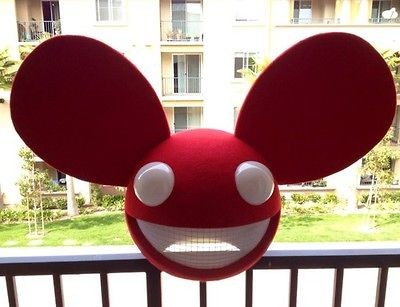 Sound Activated Lighting Mouse Mask Home Made Deadmau5 Head Replica