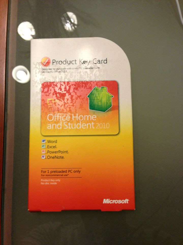  Office Home and Student 2010 Product Key – English/ French