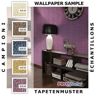 Wallpaper sample EDEM 928 series  decor mosaic tile stone non woven 