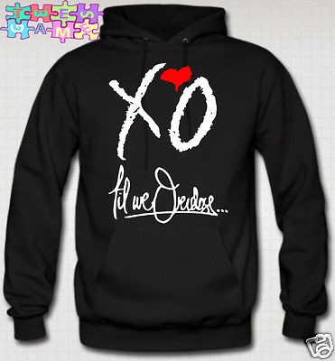 XO the weeknd hoodie XO TILL OVERDOSE xo sweatshirt ovoxo xo the 