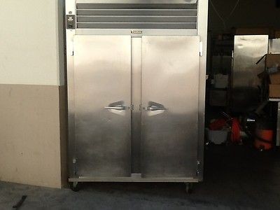 TRAULSEN RHT232WREFHS 2 DOOR REFRIGERATOR, USED, WORKS PERFECT, NO 