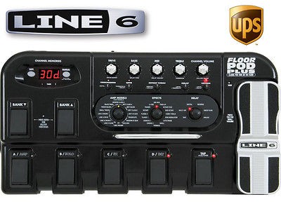 Line 6 Floor POD Plus Amp Modeler/Premiu​m Effects   New