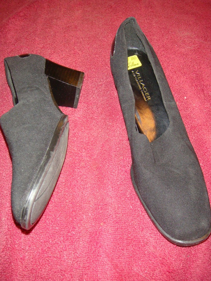 Villager a Liz Claiborne company Black womens shoes sz 9M