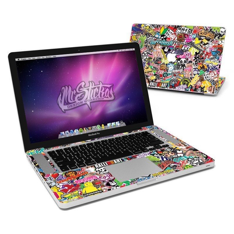 MacBook Pro 15 Unibody (Oct 2008 to current) Skin Sticker Kit Sticker 