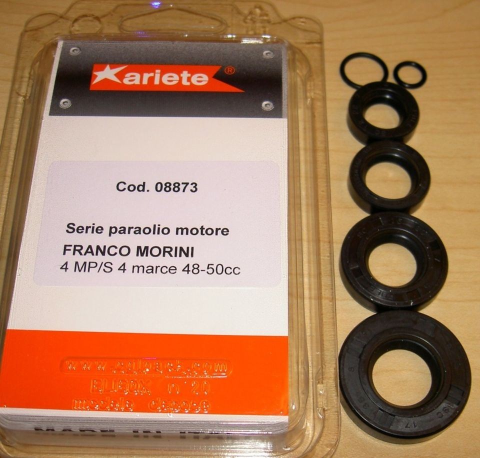 Vintage Franco Morini 4MP/S 4 speed engine seal kit 08873 freshly made 