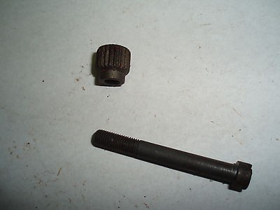 M1 CARBINE RECOIL PLATE SCREW & NUT, US GI, WWII