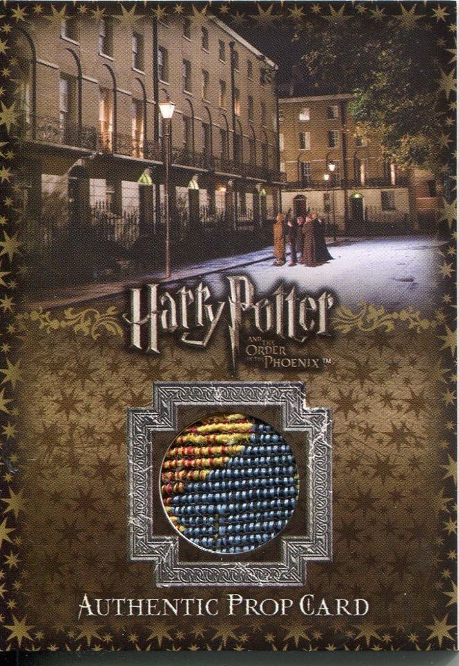   OOTP Update 2 Case Inc. Prop Card Ci1 Grimmauld Place Fabric #036