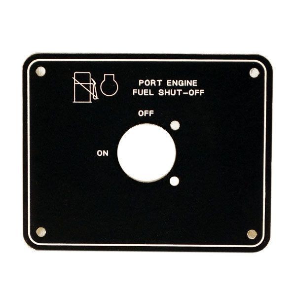 BAYLINER 1705621 TROPHY 5x4 BLANK BOAT SWITCH PANEL