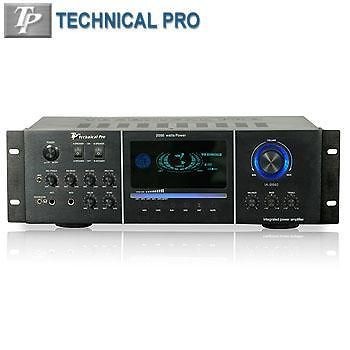   INTEGRATED AMPLIFIER High End DISCOUNTED Amp Dual Karaoke & DJ Inputs