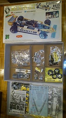 micro modelli renault turbo re23 1/12 METAL NEW tamiya rare protar