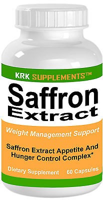   Saffron Extract 100mg 60 capsules Dr Oz Metabolism KRK SUPPLEMENTS