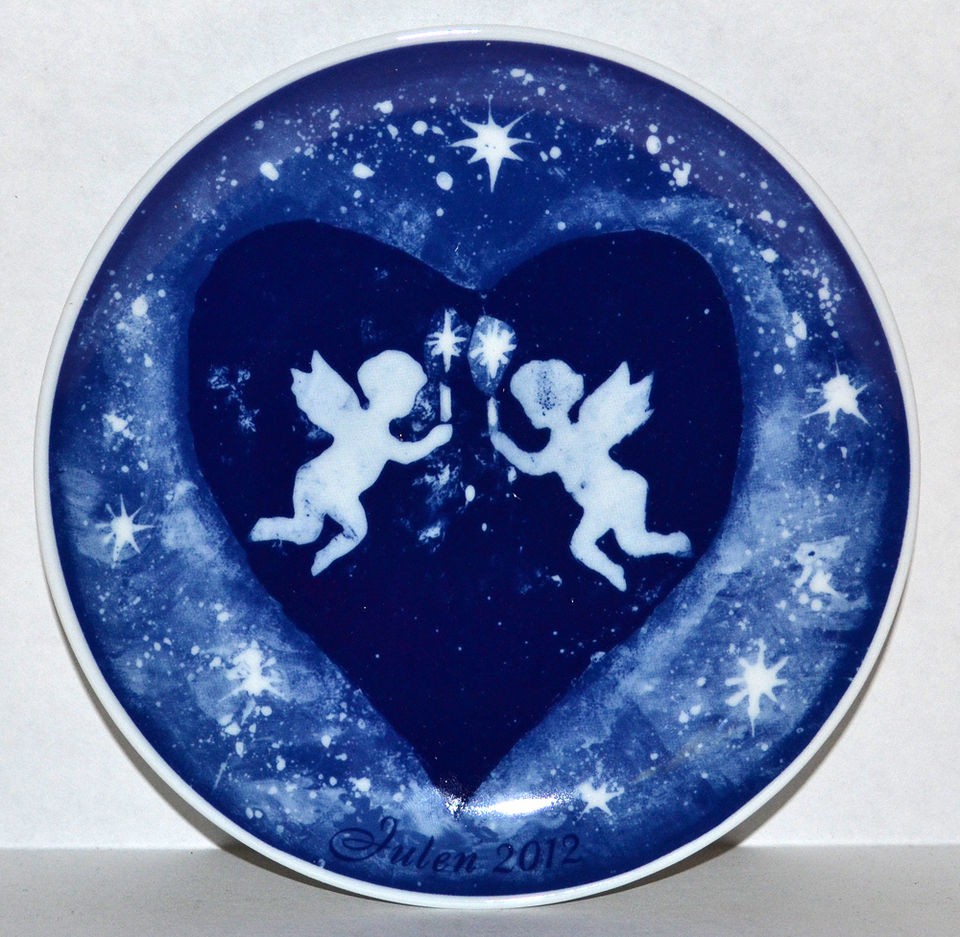 Porsgrund of Norway Christmas plate 2012