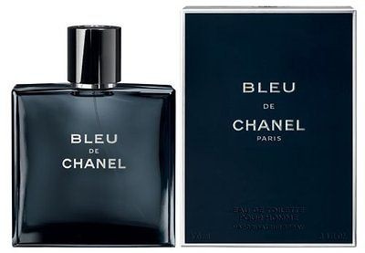 BLEU DE CHANEL BY CHANEL 3.4oz MENS EAU DE TOILETTE ^^BRAND NEW AND 