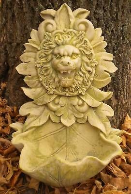 Slightly used Latex /plastic backup lion fountain concrete mold mould