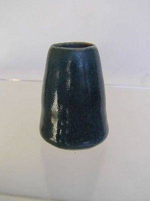   Kahler Ceramic Studio small miniature VASE signed 1930 40s Denmark