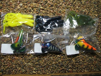   TWISTER TOP PROP FISHING LURES TOP WATER BASS FISHING   PIKE   MUSKIE