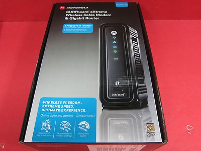 Brand new Motorola SURFboard Extreme SBG6580 1 Port Gigabit Wireless N 