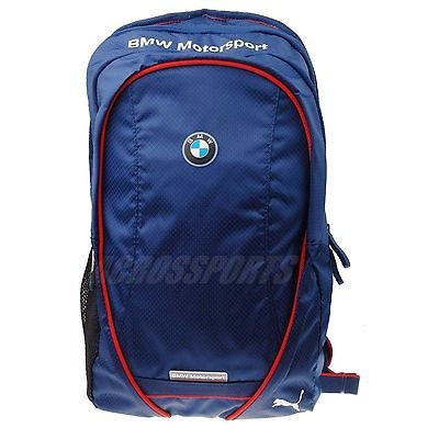 Puma BMW Motorsport Multifunction Backpack Laptop Sleeve Book Bag 