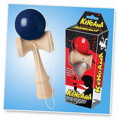  ON  Deluxe Wooden KENDAMA   Blue ~ U.S.A Shipper