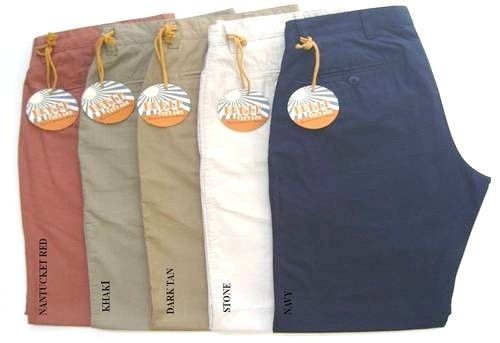 BERLE   MENS POPLIN SHORTS   100% COTTON