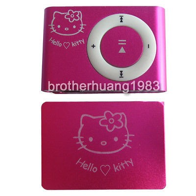   Mini Clip For 2GB 4GB 8GB TF Memory Card  Player Pink Free ship