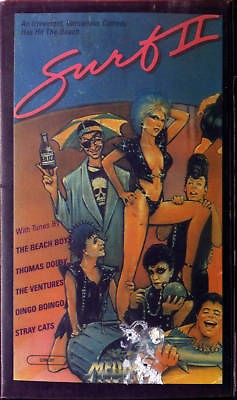 SURF 2 VHS ERIC STOLTZ Ruth Buzzi & Music Oingo Boingo Stray Cats 