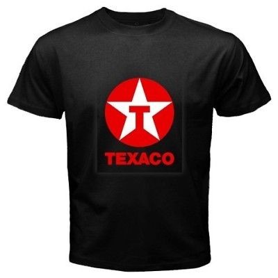 Texaco Logo New Rare Hot Black T Shirt S M L XL XXL 3XL
