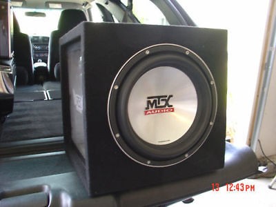 CUSTOM ENCLOSURE BOX FOR MTX 7500 8500 9500 12 INCH SUBWOOFER