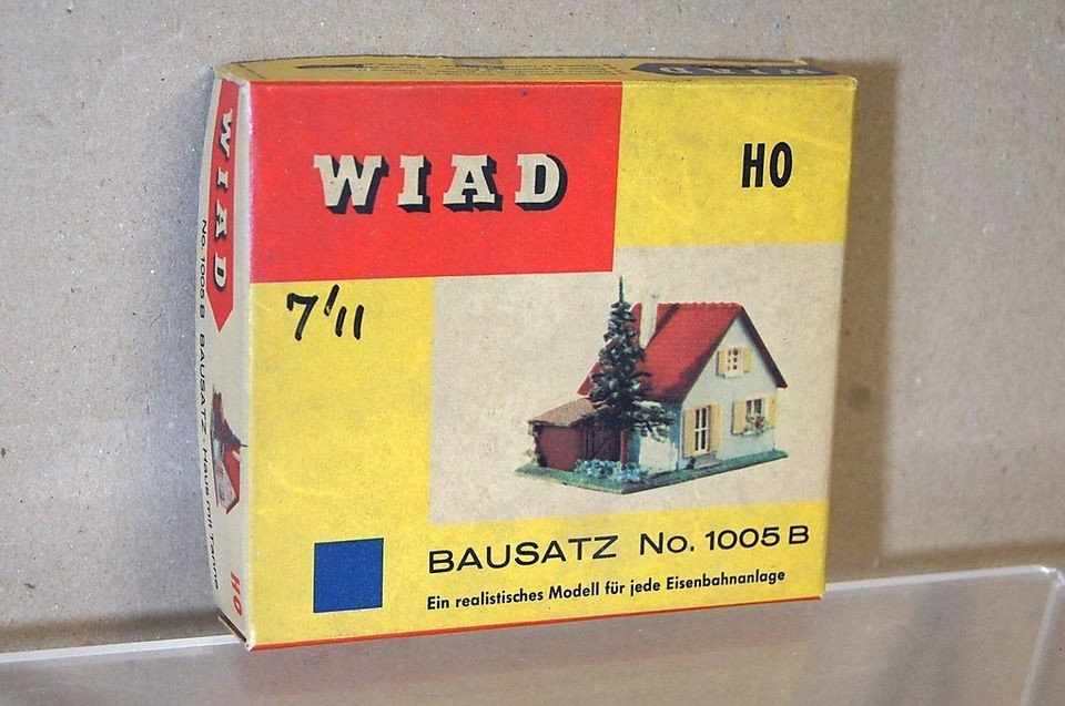 WIAD 1005B HO SCALE DB BAUSATZ SMALL COTTAGE HOUSE MODEL KIT NEW mc