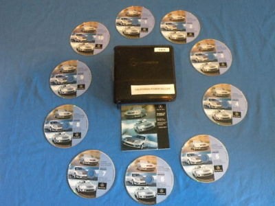 03 Mercedes SL500 SL55 SL600 CD Navigation Disks Set