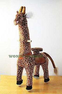 New PONYCYCLE Rock Walking Ride On Horse MY LITTLE GIRAFFE Ages 2 5 