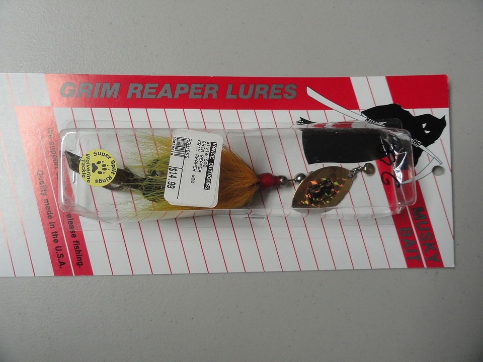 GRIM REAPER MUSKY LURES 39G