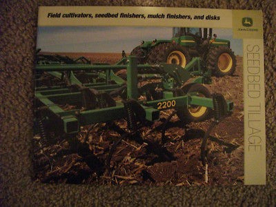   Field Cultivators, finishers, mulch finishers & Disks sales brochure