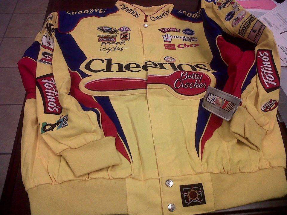 cheerios adult nascar JH Design jacket