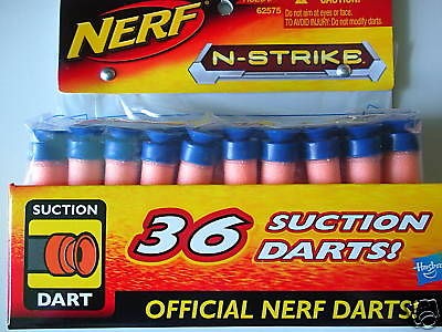 NERF 36 MICRO SUCTION DARTS MAVERICK, VULCAN, & HORNET