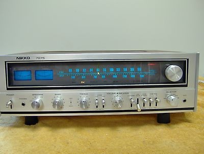 NIKKO AM/FM Stereo RECEIVER    Model 7075    really nice.